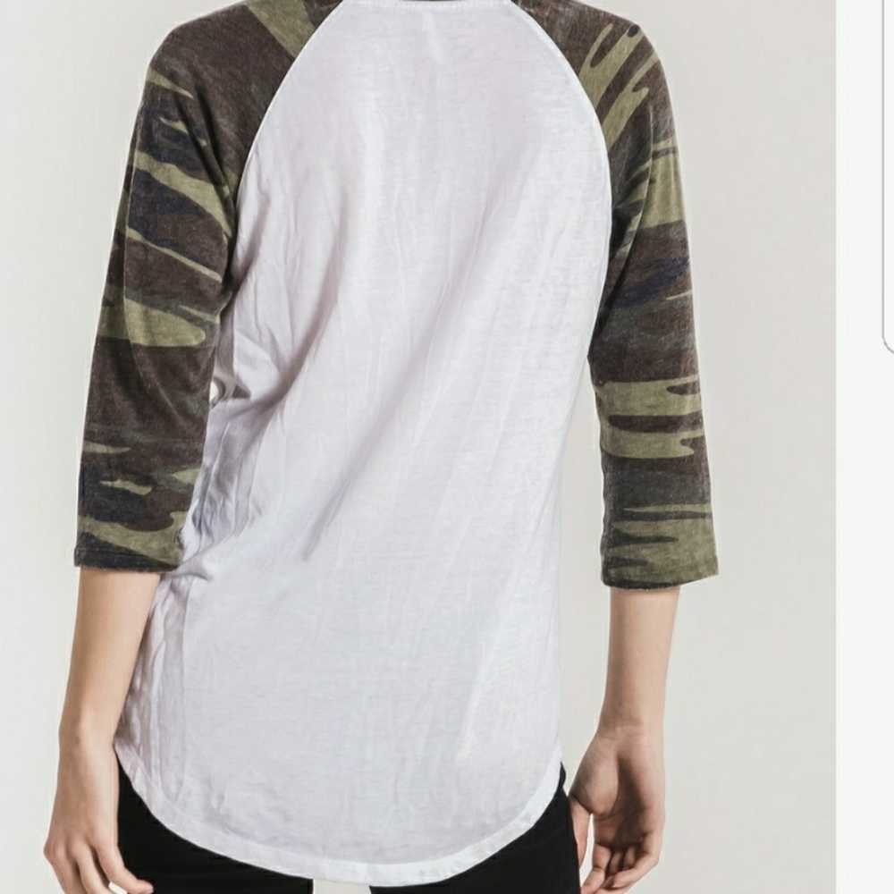 Z Supply camo baseball tee - Picture 2 of 4